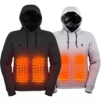 ThermoLux Warm – USB Heated Hoodie with 5 Heating Levels