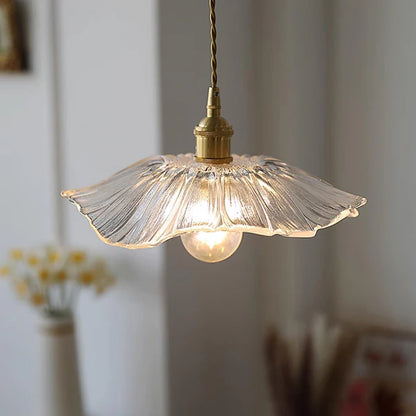 Lumea – Elegant Flower Glass Pendant Lamp