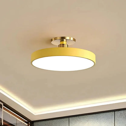 LumoRing – Scandinavian LED Metal Ceiling Light