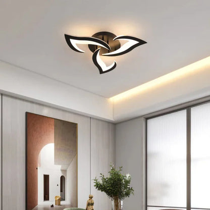Luzora – Modern Floral LED Flush Mount Ceiling Light