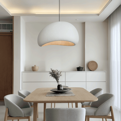Lunara – Modern Sculptural Cloud Pendant Lamp in Resin