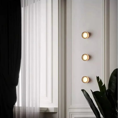 LumoGlow – Modern Glass LED Wall Lamp