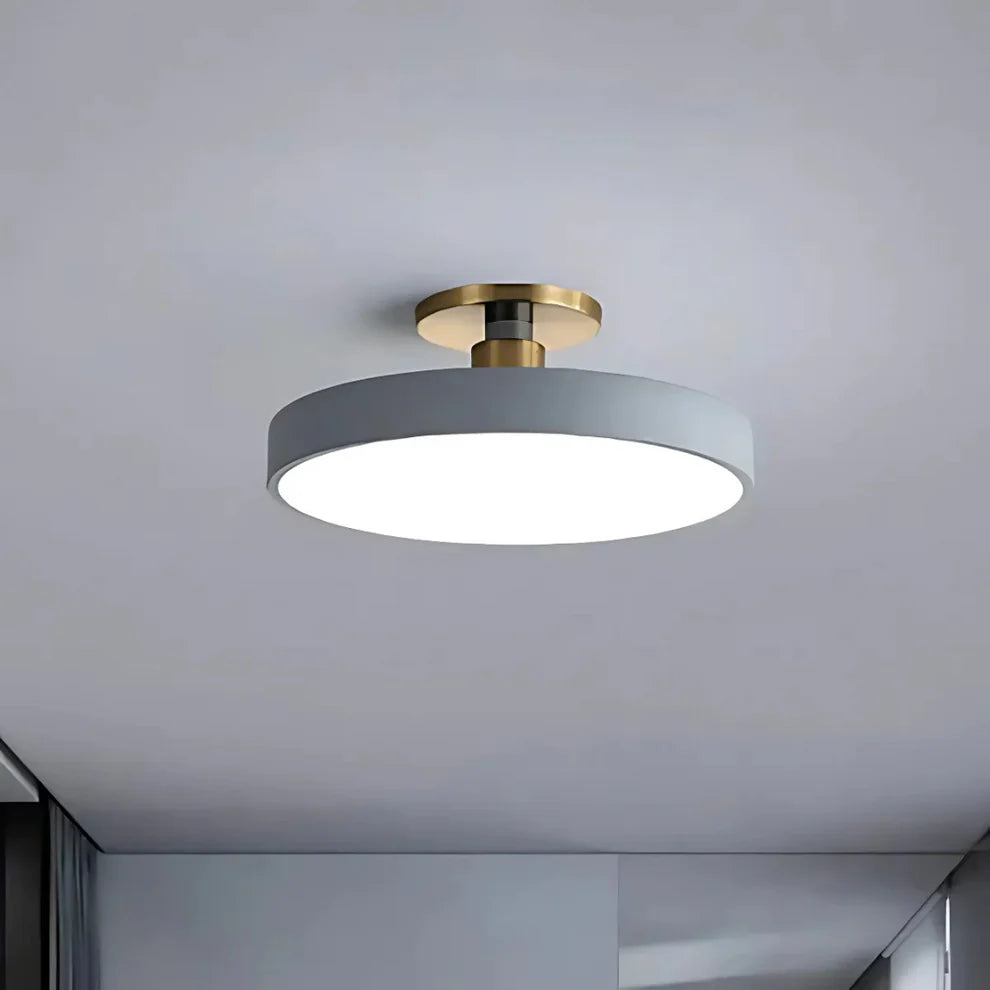 LumoRing – Scandinavian LED Metal Ceiling Light