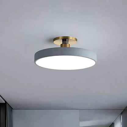 LumoRing – Scandinavian LED Metal Ceiling Light