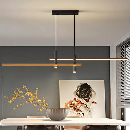 Linéora – Minimalist LED Pendant Light for Dining & Living Room