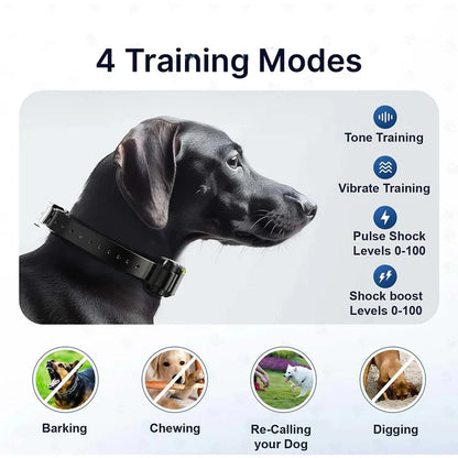 Trainix – Long Range Waterproof Dog Training Collar