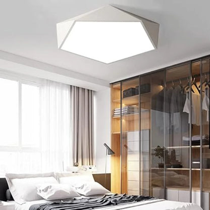 Hexora – Modern Geometric LED Ceiling Light
