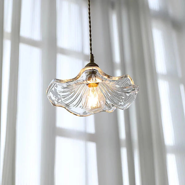 Lumea – Elegant Flower Glass Pendant Lamp