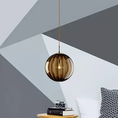LumoSphere – Modern Colorful Glass Pendant Light