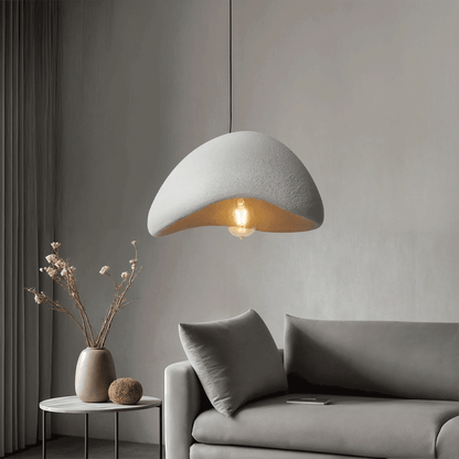 Lunara – Modern Sculptural Cloud Pendant Lamp in Resin