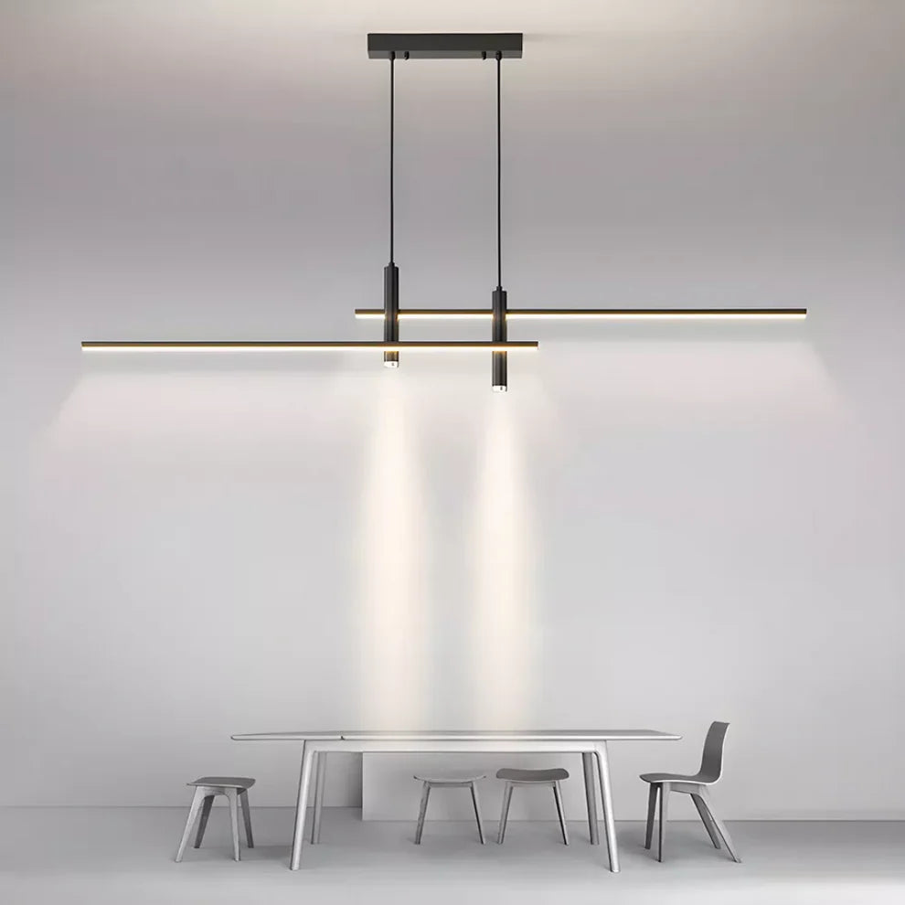 Linéora – Minimalist LED Pendant Light for Dining & Living Room