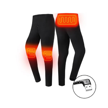 ThermaLuxe – USB Heated Thermal Underwear Set with Intelligent Temperature Control