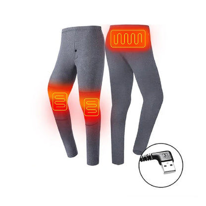 ThermaLuxe – USB Heated Thermal Underwear Set with Intelligent Temperature Control