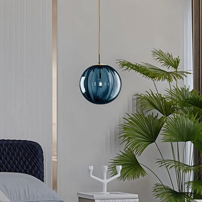 LumoSphere – Modern Colorful Glass Pendant Light