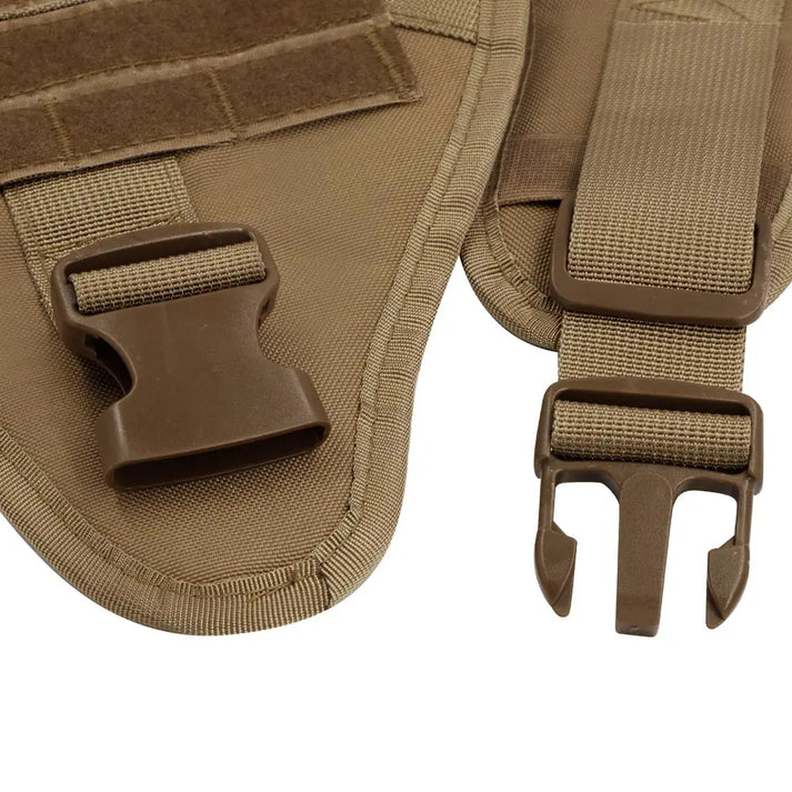 Bricegis™– Heavy-Duty Tactical Dog Harness with Handle