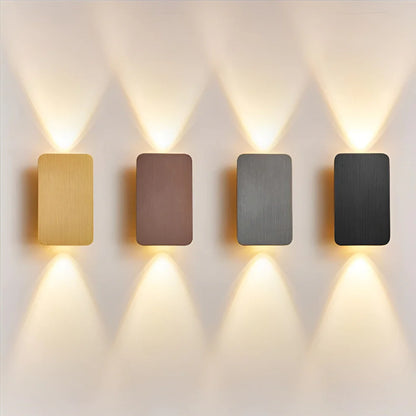 LumeBlock – Minimalist Aluminium LED Wall Lamp