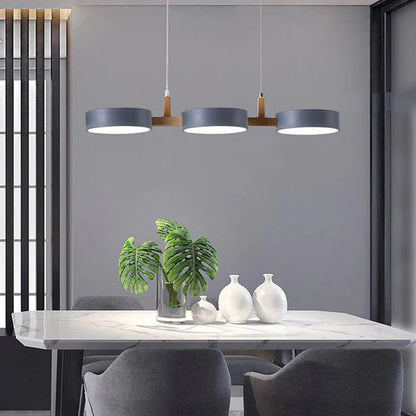 Nordura – Scandinavian Wooden & Metal LED Pendant Light