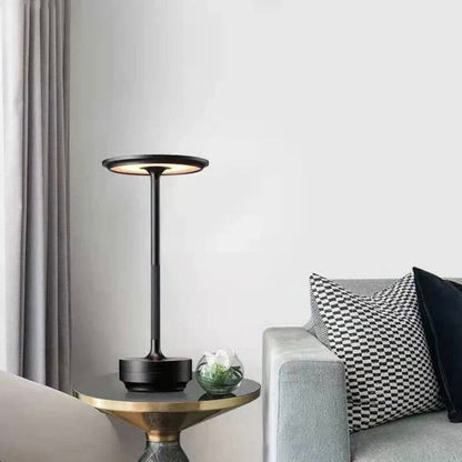 LumoRetro – Wireless Dimmable Retro LED Table Lamp | Metal & Portable
