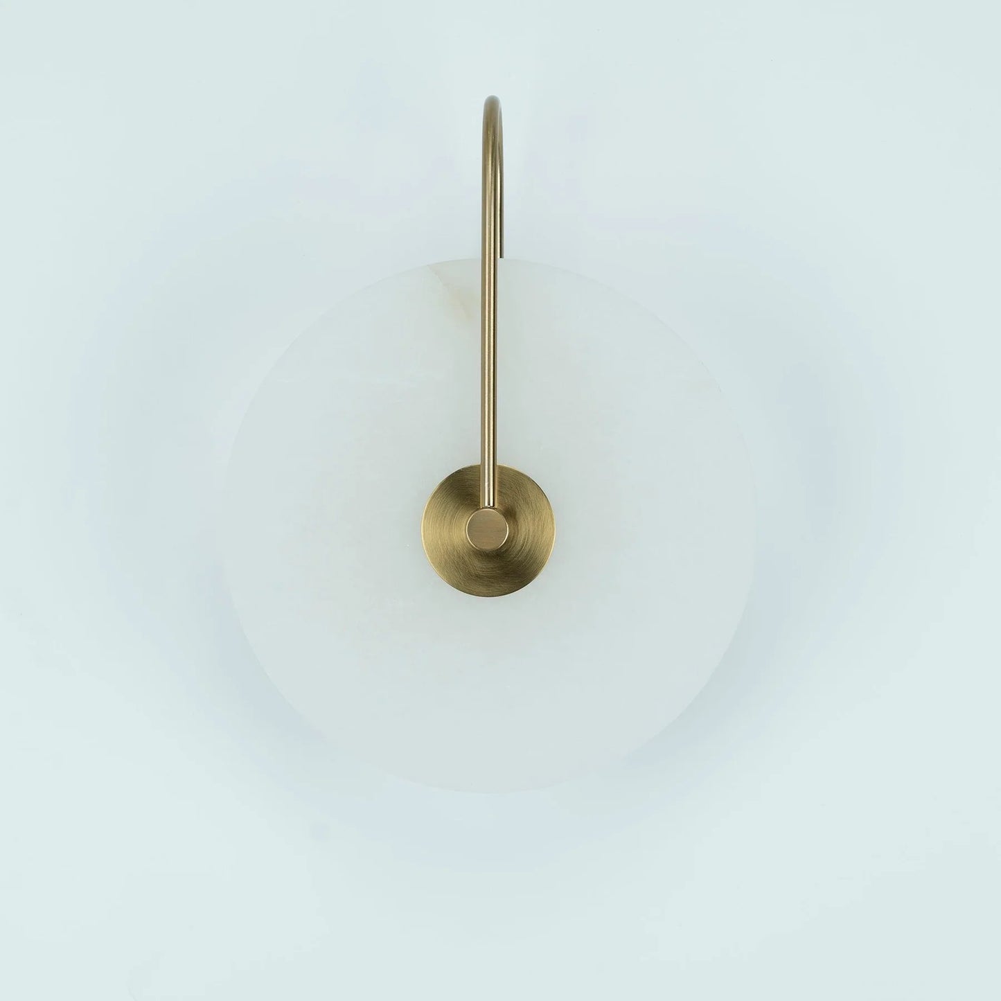 LumoDisc – Modern Alabaster LED Wall Lamp