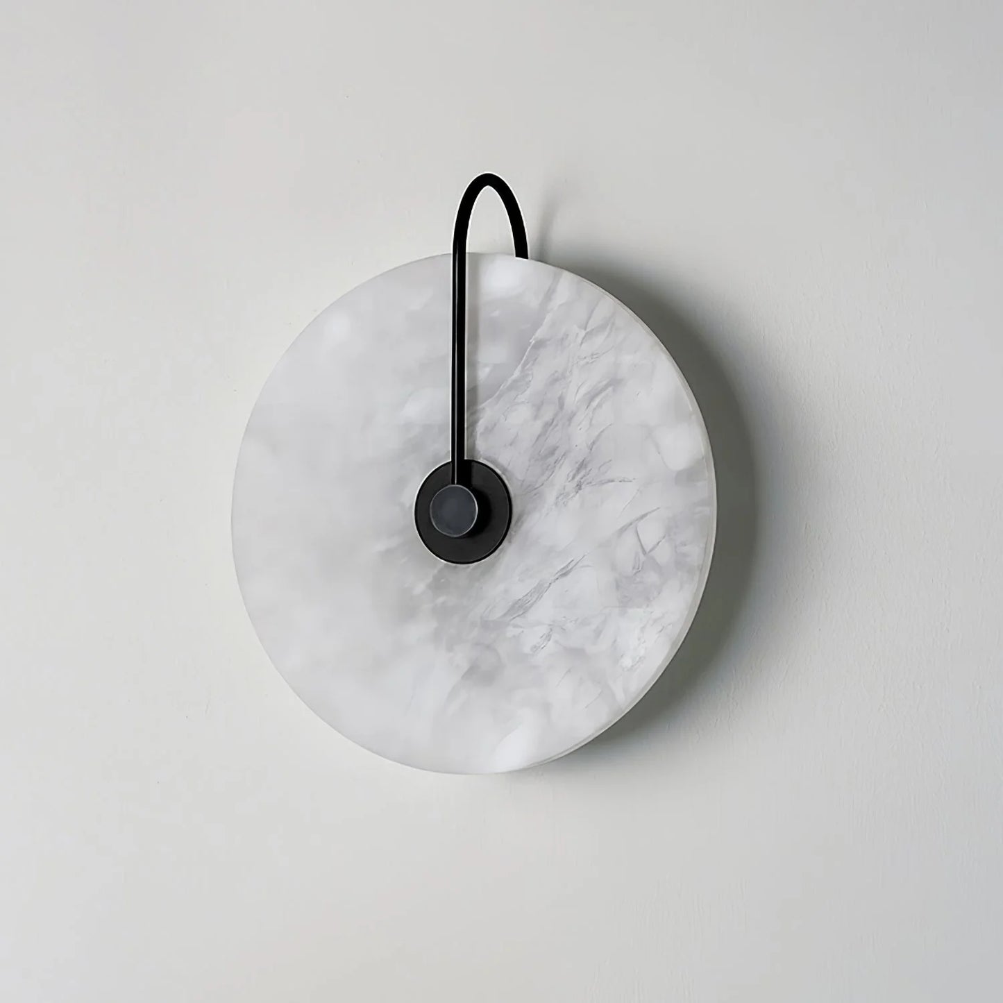 LumoDisc – Modern Alabaster LED Wall Lamp