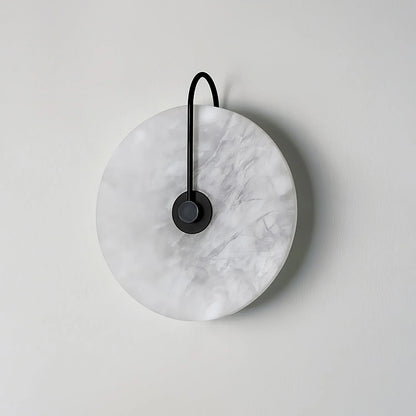 LumoDisc – Modern Alabaster LED Wall Lamp