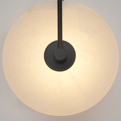 LumoDisc – Modern Alabaster LED Wall Lamp