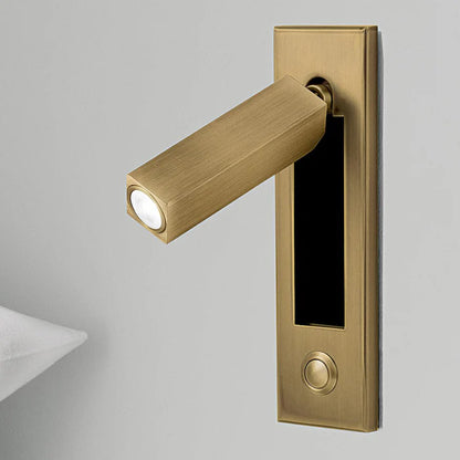 LumoNest – Modern Recessed LED Bedside Wall Lamp
