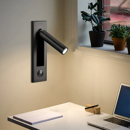 LumoNest – Modern Recessed LED Bedside Wall Lamp