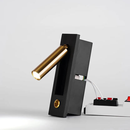 LumoNest – Modern Recessed LED Bedside Wall Lamp