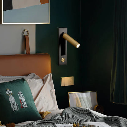LumoNest – Modern Recessed LED Bedside Wall Lamp