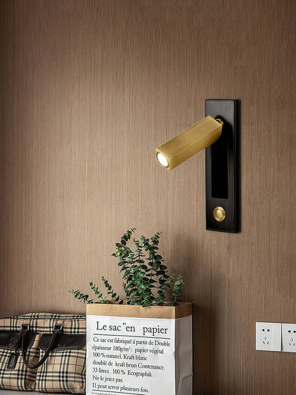 LumoNest – Modern Recessed LED Bedside Wall Lamp