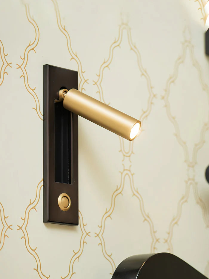 LumoNest – Modern Recessed LED Bedside Wall Lamp