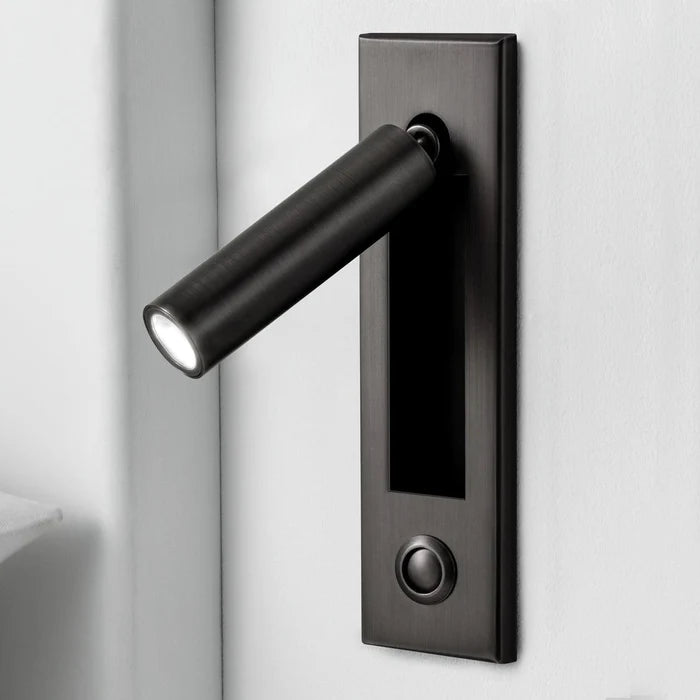LumoNest – Modern Recessed LED Bedside Wall Lamp