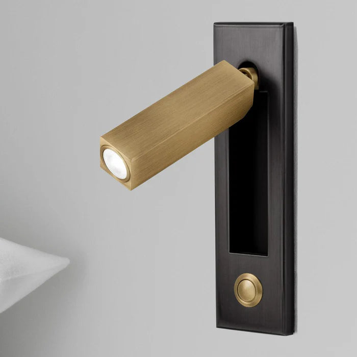 LumoNest – Modern Recessed LED Bedside Wall Lamp
