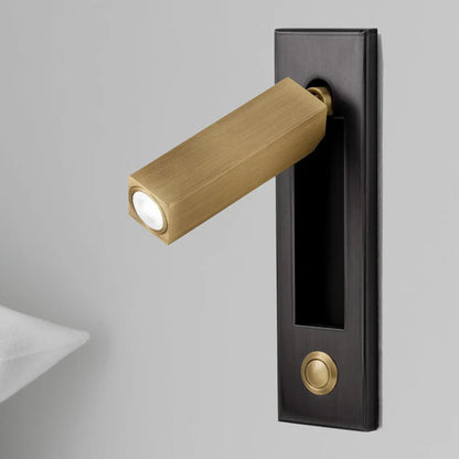 LumoNest – Modern Recessed LED Bedside Wall Lamp
