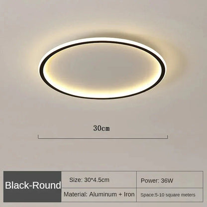 Auroraglobe – Scandinavian Round LED Ceiling Light