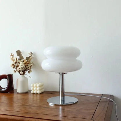 GlowMelt – Retro Bauhaus Glass Table Lamp