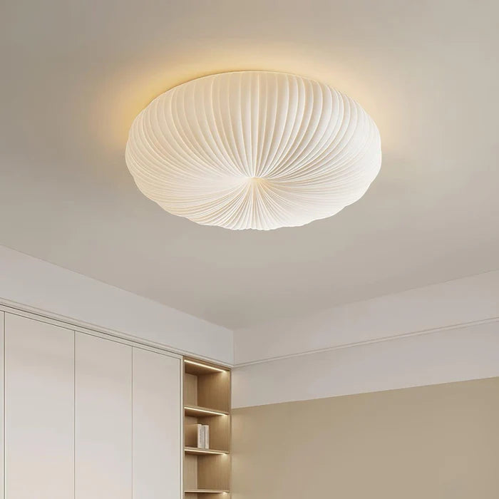 Aurelium – Modern Pleated LED Ceiling Light