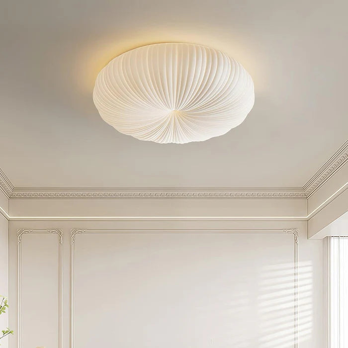 Aurelium – Modern Pleated LED Ceiling Light