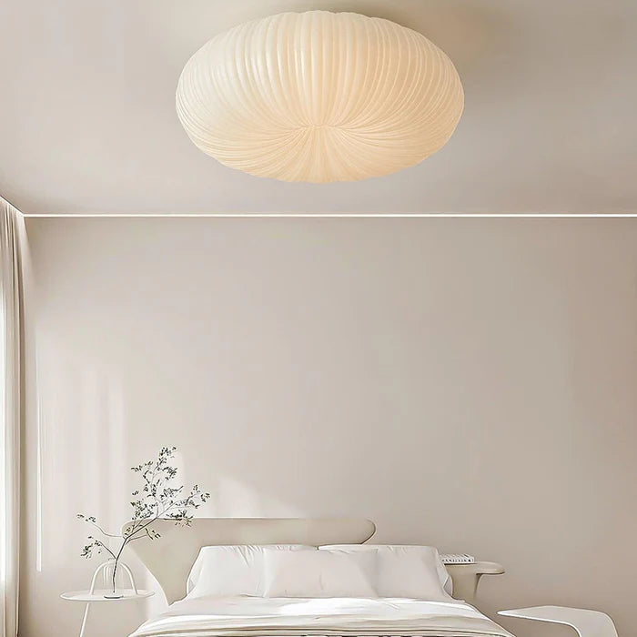 Aurelium – Modern Pleated LED Ceiling Light
