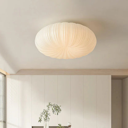 Aurelium – Modern Pleated LED Ceiling Light