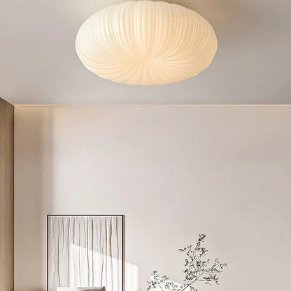 Aurelium – Modern Pleated LED Ceiling Light