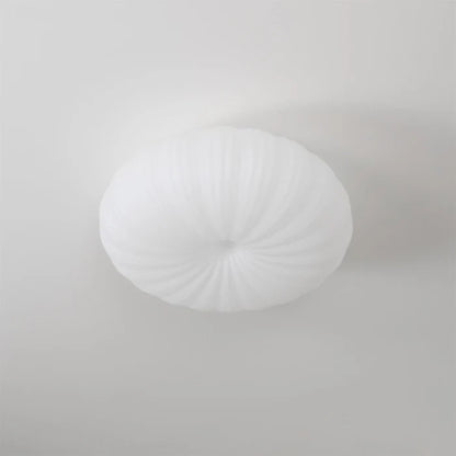 Aurelium – Modern Pleated LED Ceiling Light