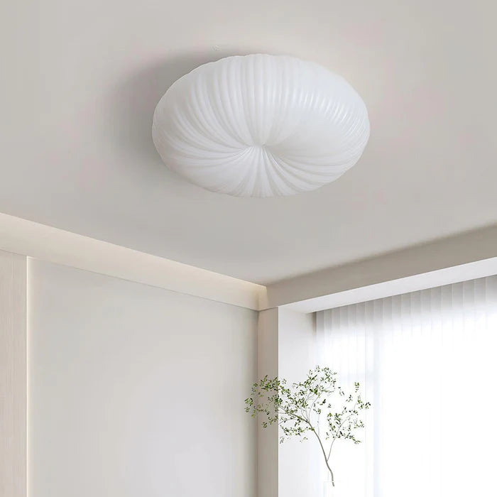 Aurelium – Modern Pleated LED Ceiling Light