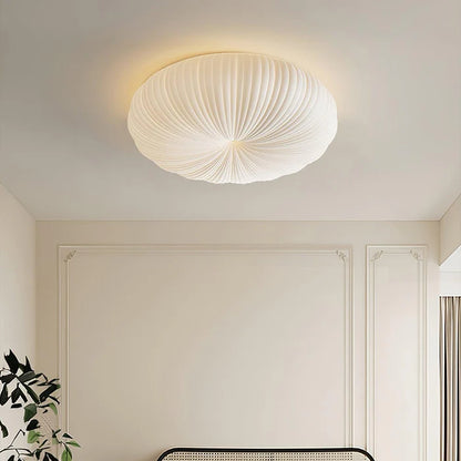 Aurelium – Modern Pleated LED Ceiling Light