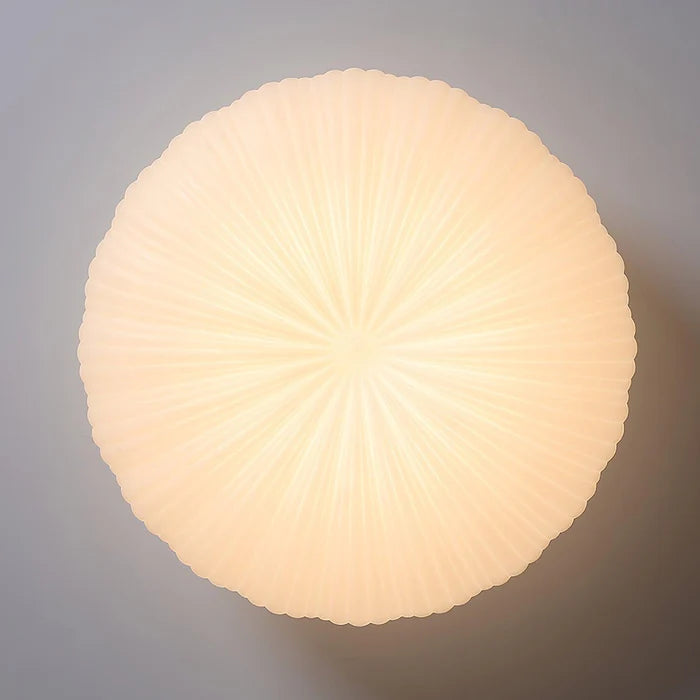 Aurelium – Modern Pleated LED Ceiling Light