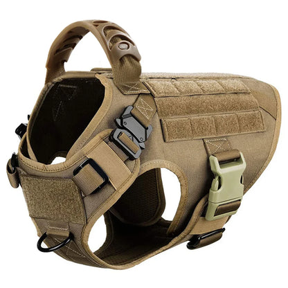 Bricegis™– Heavy-Duty Tactical Dog Harness with Handle