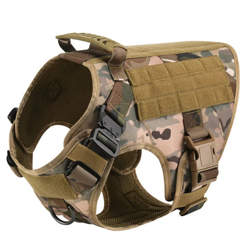 Bricegis™– Heavy-Duty Tactical Dog Harness with Handle