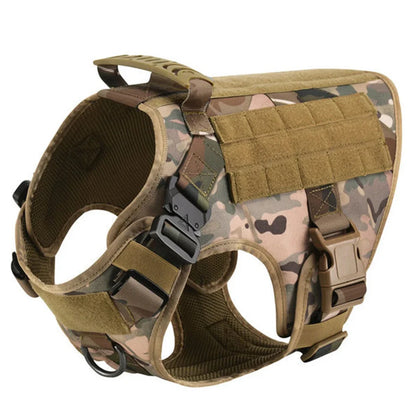 Bricegis™– Heavy-Duty Tactical Dog Harness with Handle