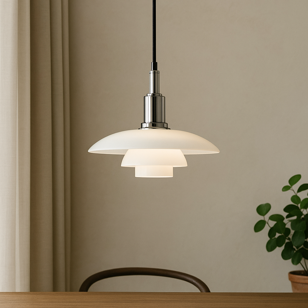 LumoSphere – Bauhaus Glass Table Lamp